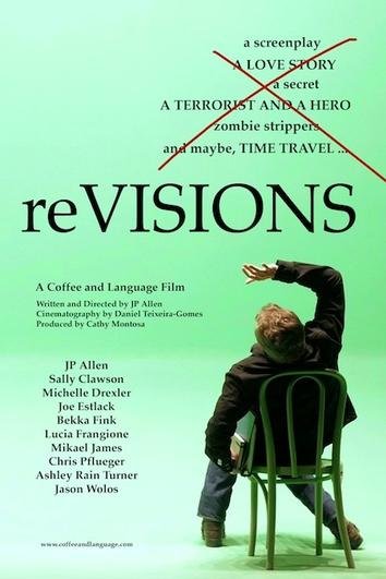 Poster for reVISIONS, a Coffee and Language film